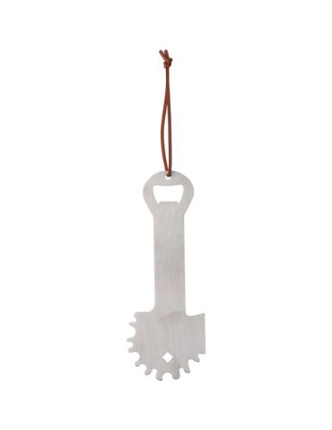 Nettoyant pour barbecue en acier inoxydable Elara Matières : acier inoxydable Couleurs : argenté cadeau entreprise pas cher
