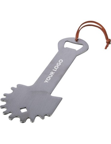 Nettoyant pour barbecue en acier inoxydable Elara Matières : acier inoxydable Couleurs : argenté impression haute définition