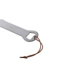 Nettoyant pour barbecue en acier inoxydable Elara Matières : acier inoxydable Couleurs : argenté cadeau collaborateur premium