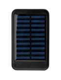 Chargeur solaire en aluminium Tycho Matières : aluminium Couleurs : noir objet promotionnel éco-responsable
