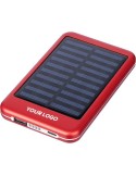 Chargeur solaire en aluminium Tycho Matières : aluminium Couleurs : noir cadeau collaborateur premium