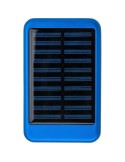 Chargeur solaire en aluminium Tycho Matières : aluminium Couleurs : bleu impression haute définition