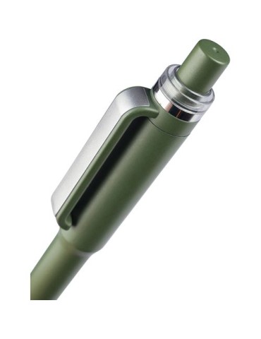 Stylo bille en ABS recyclé Zephyra Matières : ABS recyclé Couleurs : anthracite accessoire événementiel unique