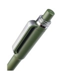 Stylo bille en ABS recyclé Zephyra Matières : ABS recyclé Couleurs : anthracite accessoire événementiel unique
