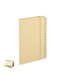 Carnet Planificateur Gambel Matières : carton recyclé Couleurs : naturel