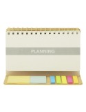 Carnet Planificateur Gambel Matières : carton recyclé Couleurs : naturel goodies publicitaire événementiel