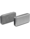 Enceinte sans fil BrandCharger Nano Charge Couleurs : argenté goodies entreprise design