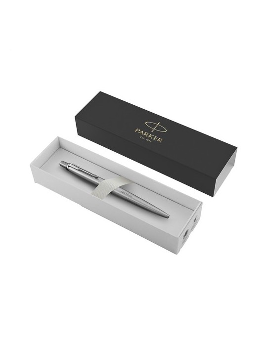 Parker Jotter Stylo à bille en acier inox - bleu