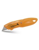 CUTTER DE CHANTIER LAME TRAPEZOÏDALE Matières : polystyrène (PS) Couleurs : orange