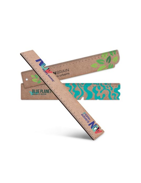 REGLE EN MDF 30,5 x 5 cm (160 cm2 maxi)