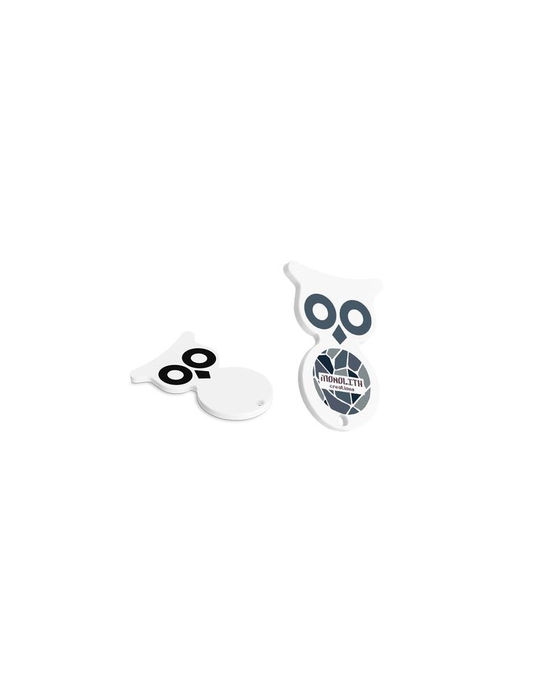 JETON PLASTIQUE (ABS) FORME HIBOU