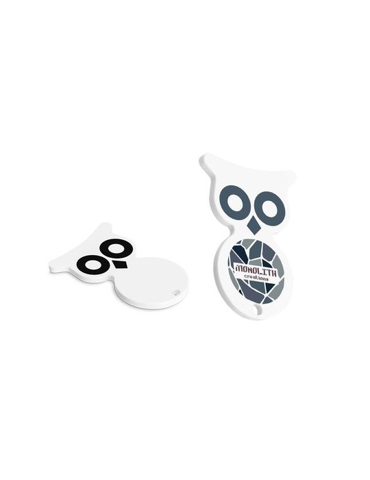 JETON PLASTIQUE (ABS) FORME HIBOU