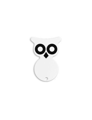 JETON PLASTIQUE (ABS) FORME HIBOU 2