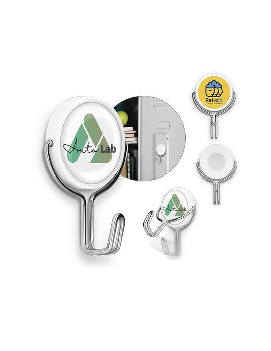 MAGNET ROND Ø38 mm CROCHET SUPPORT D'OBJET & AIMANT SURPUISSANT