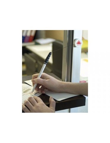 PORTE STYLO Matières : ABS Couleurs : blanc goodies publicitaire événementiel
