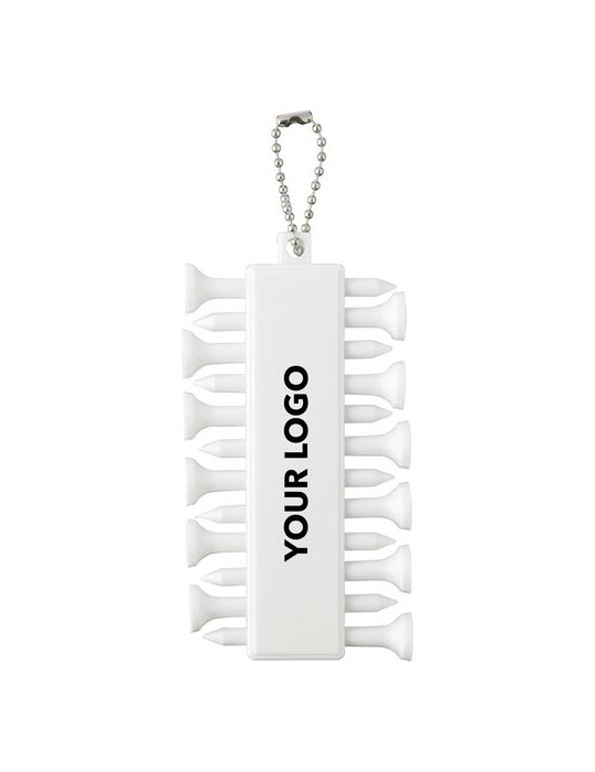 Ensemble de tees de golf en ABS recyclé Aveline