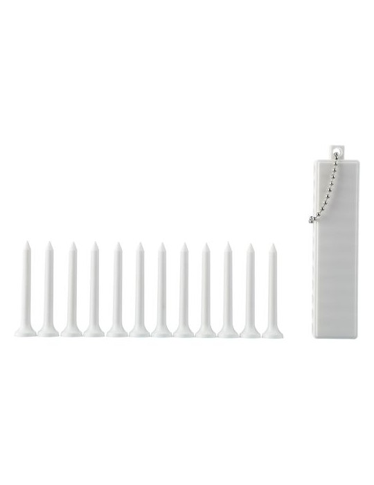 Ensemble de tees de golf en ABS recyclé Aveline