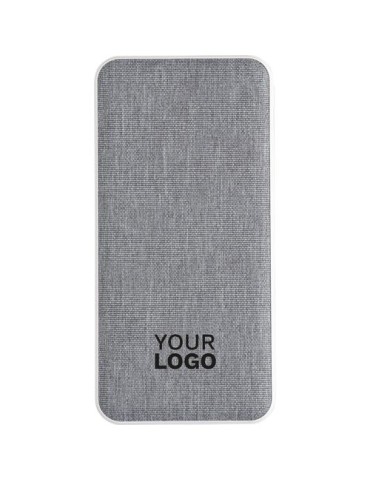 Power bank en ABS recyclé Tovi Matières : ABS recyclé Couleurs : blanc cadeau entreprise pas cher