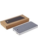 Power bank en ABS recyclé Tovi Matières : ABS recyclé Couleurs : blanc marquage laser ultra précis