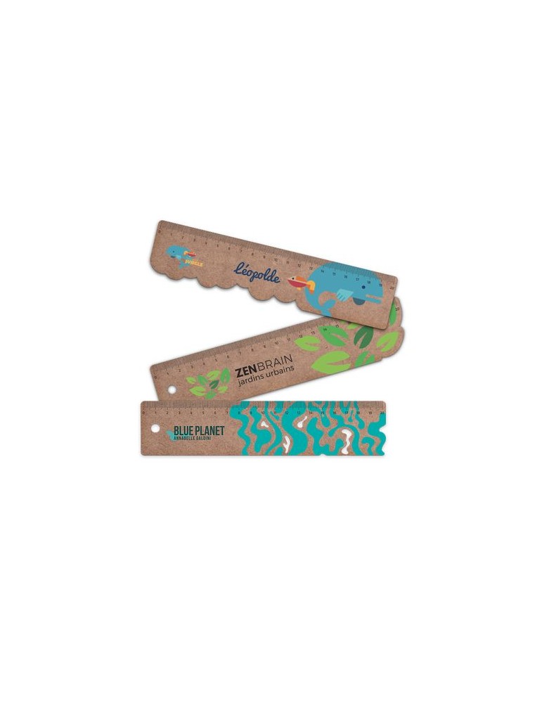 REGLE EN MDF 20,5 x 4,5 cm (100 cm2 maxi)