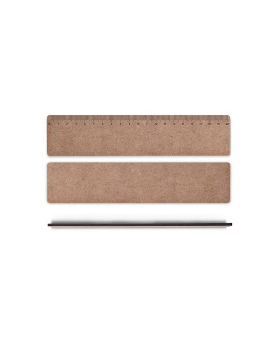 REGLE EN MDF 20,5 x 4,5 cm (100 cm2 maxi)