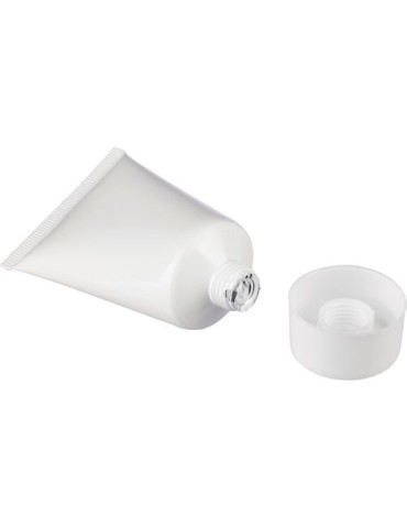 Crème solaire SPF30 Maelis Matières : polyéthylène (PE) Couleurs : blanc marquage laser ultra précis