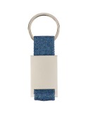 Porte-clés en denim Ori Matières : métal Couleurs : bleu