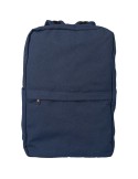 Sac à dos porte-ordinateur en polycoton 330 g/m2 Seraphina Couleurs : bleu