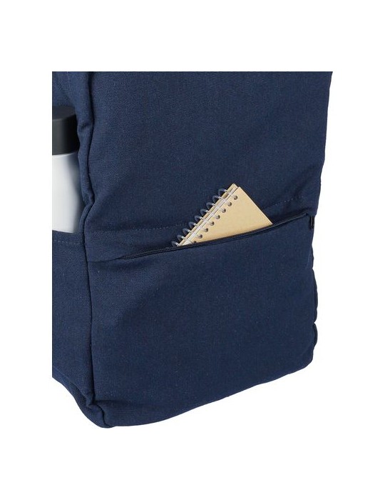 Sac à dos porte-ordinateur en polycoton 330 g/m2 Seraphina