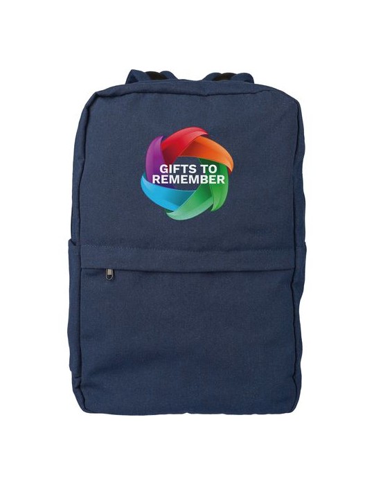 Sac à dos porte-ordinateur en polycoton 330 g/m2 Seraphina