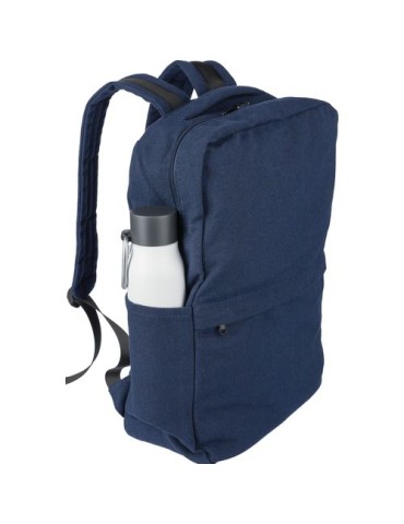 Sac à dos porte-ordinateur en polycoton 330 g/m2 Seraphina Couleurs : beige cadeau affaires élégant