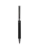 Stylo à bille rotatif en laiton Jalen Matières : acier inoxydable Couleurs : noir