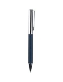 Stylo à bille rotatif en laiton Jalen Matières : acier inoxydable Couleurs : gris accessoire événementiel unique