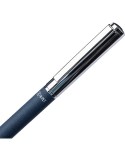 Stylo à bille rotatif en laiton Jalen Matières : acier inoxydable Couleurs : gris goodies publicitaire durable