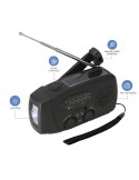 Radio d’Urgence Multifonction Cartney Couleurs : noir