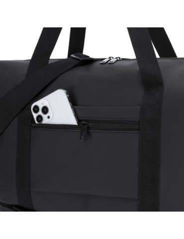 Sac Extensible Kandor Matières : PU Couleurs : noir objet promotionnel éco-responsable