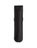 Étui à stylo en cuir Nadir Matières : cuir Couleurs : noir personnalisable avec votre logo