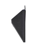 Lampe solaire en PP munie 20 LED COB Briony Matières : fer Couleurs : noir goodies publicitaire événementiel