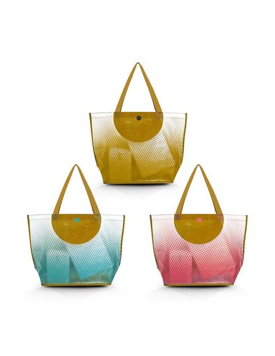 SAC SHOPPING EN POLYETHYLENE TISSE LAMINE