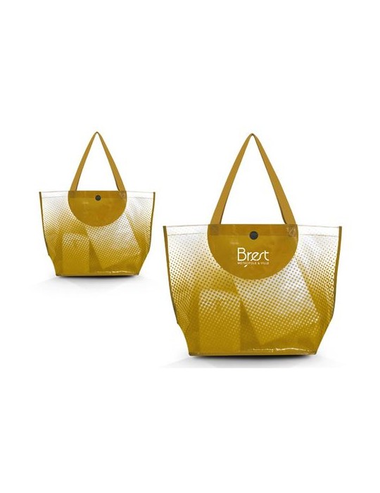 SAC SHOPPING EN POLYETHYLENE TISSE LAMINE