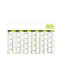 BASECO BLEU 2026 - STANDARD 550 x 345 mm - LEGER 400G - SANS MARQUAGE - 1 TROU EN TETE Couleurs : vert livraison express 24h 48h