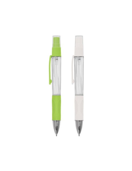 STYLO BILLE AVEC VAPORISATEUR VIDE