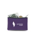 BOURSE FERMETURE ECLAIR - PVC Matières : PVC Couleurs : bleu cadeau collaborateur premium