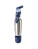 Gourde double paroi de 500 ml en acier inoxydable Zev Matières : polyester Couleurs : bleu cadeau client original