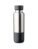 Gourde double paroi de 500 ml en acier inoxydable Zev Matières : polyester Couleurs : noir cadeau entreprise pas cher
