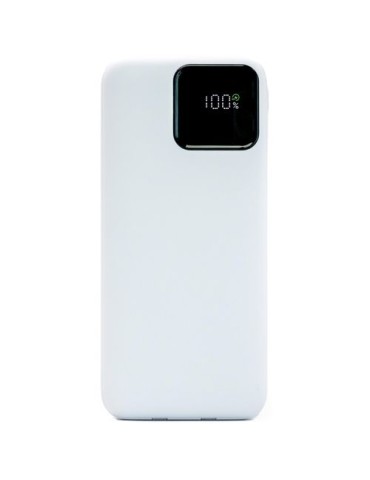 Chargeur BrandCharger Powercharge 10000 Eco Matières : ABS recyclé Couleurs : blanc cadeau entreprise pas cher