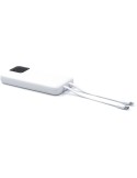 Chargeur BrandCharger Powercharge 10000 Eco Matières : ABS recyclé Couleurs : blanc marquage couleur éclatante