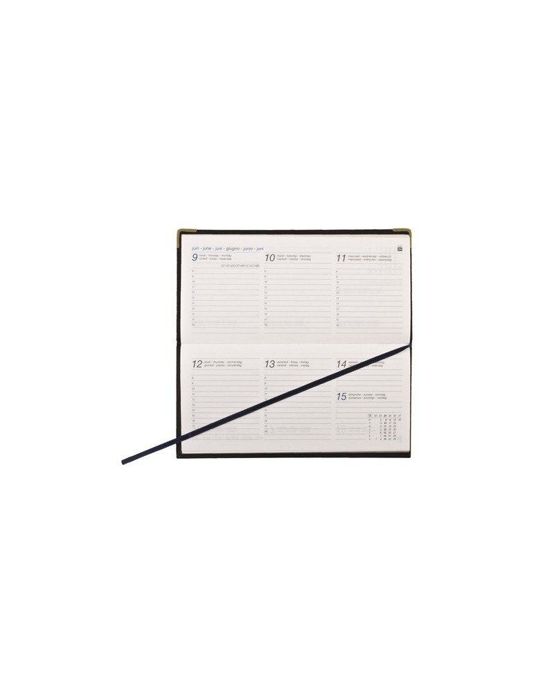 Euro Business agenda de poche 6 langues