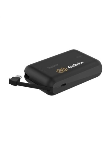 Belkin BoostCharge Power Bank 10K Câble intégré