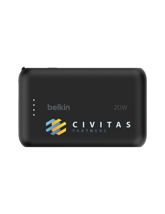 Belkin BoostCharge Power Bank 10K Câble intégré